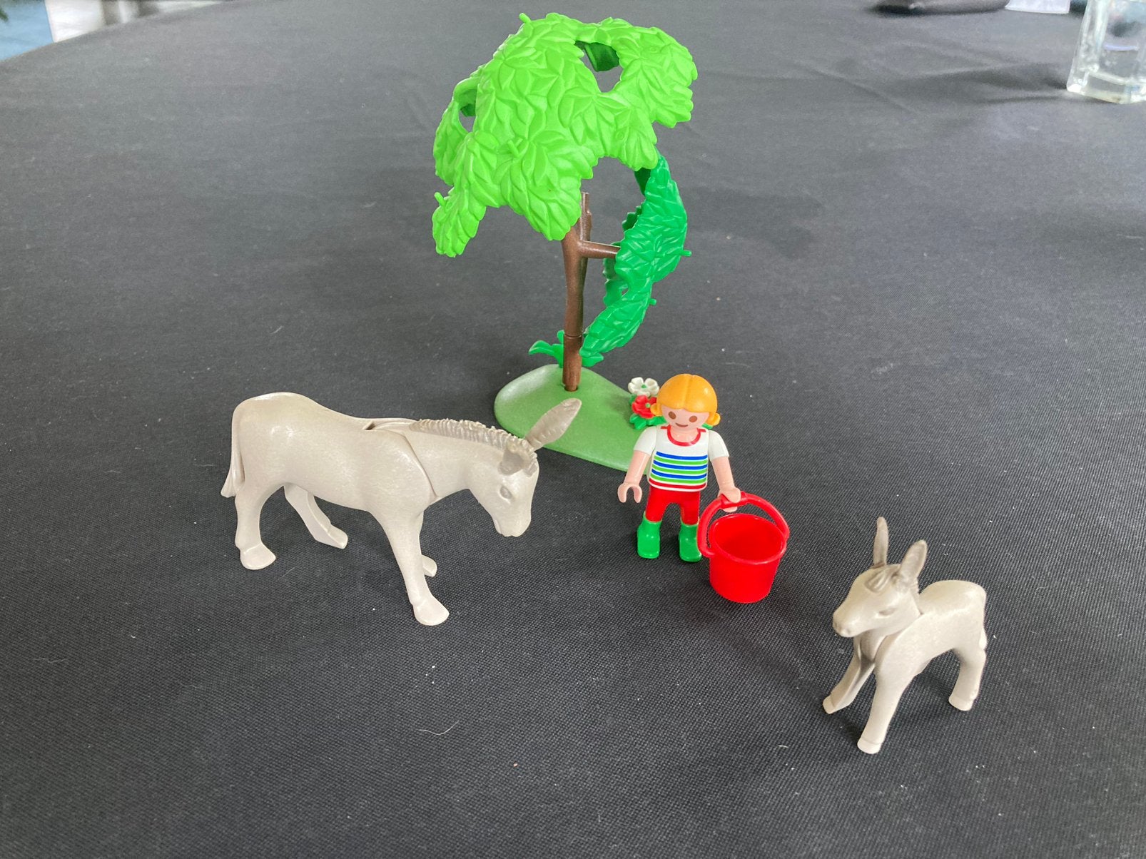 Playmobil ezelfamilie., Ophalen of Verzenden, Gebruikt, Complete set