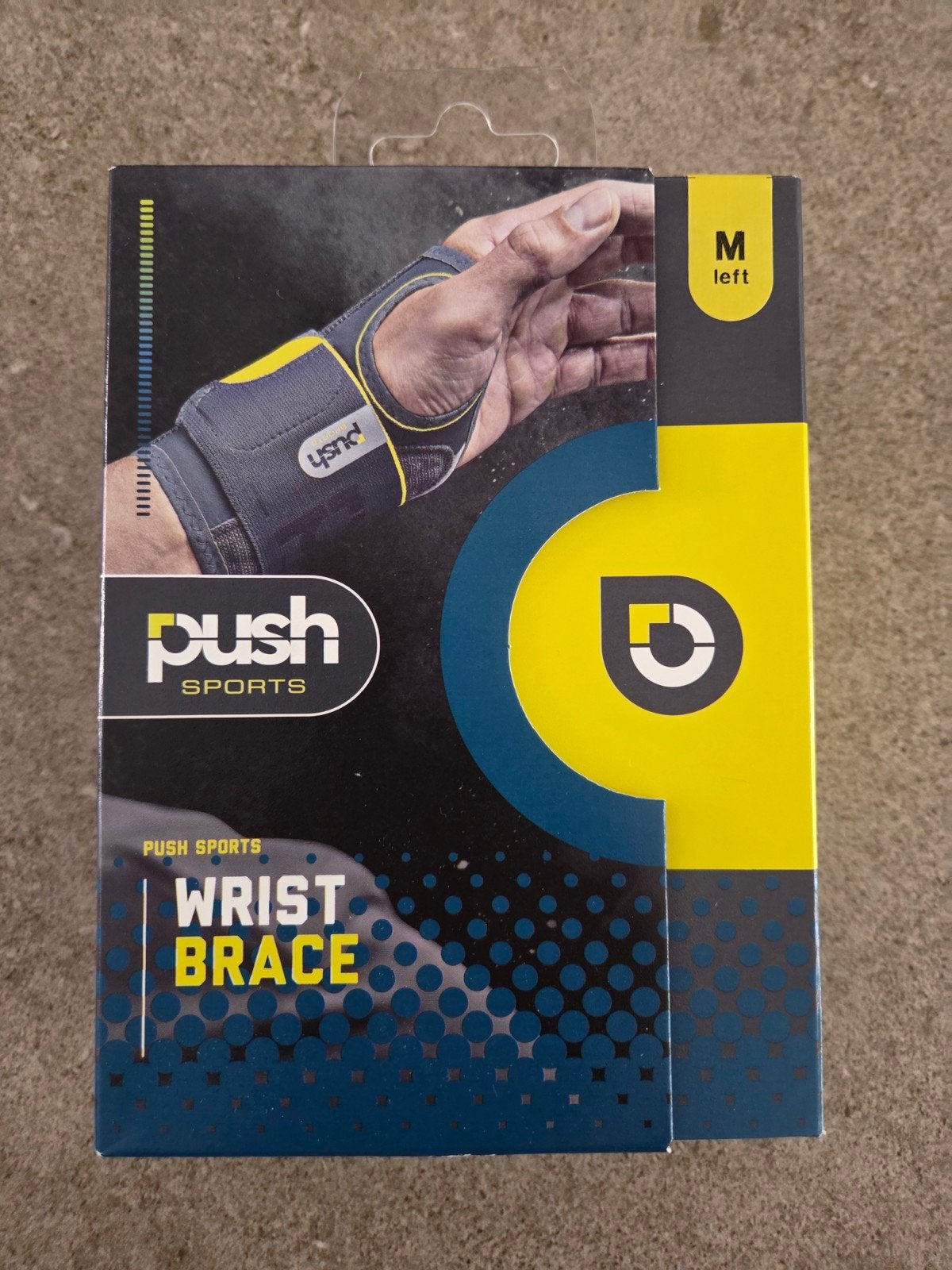 Push sports pols brace links maat M, Diversen, Braces, Ophalen of Verzenden, Nieuw