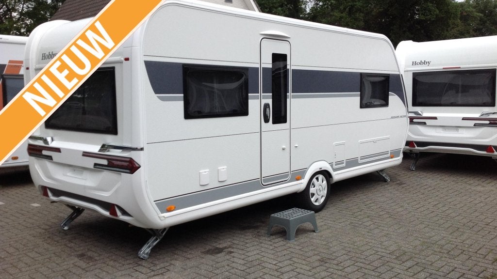 Hobby Excellent Edition 540 UL Met Happy Hobby voordeel, Caravans en Kamperen, Caravans, Schokbreker, Rondzit, Hobby, 6 tot 7 meter
