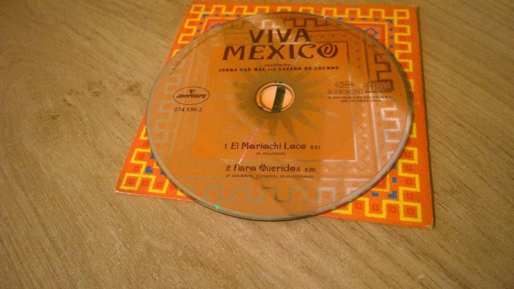 Viva Mexico Featuring Indra van Hal And Lazard De Lourde, Cd's en Dvd's, Cd Singles, Ophalen, Gebruikt, Latin en Salsa