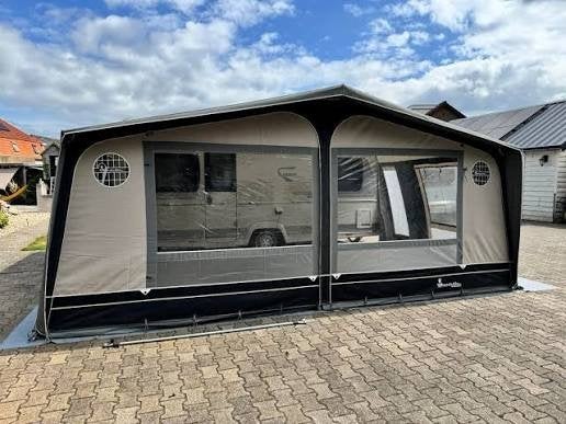 Isabella Ambassador Seed G18 voortent 2,5m diep carbon frame, Caravans en Kamperen, Voortenten en Luifels, Gebruikt, Isabella