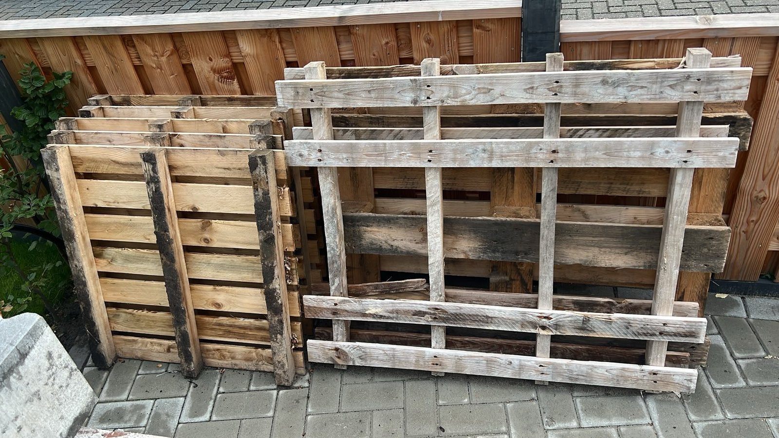 Pallets - gratis, Doe-het-zelf en Verbouw, Hout en Planken, Ophalen, Zo goed als nieuw, Pallet, Minder dan 200 cm