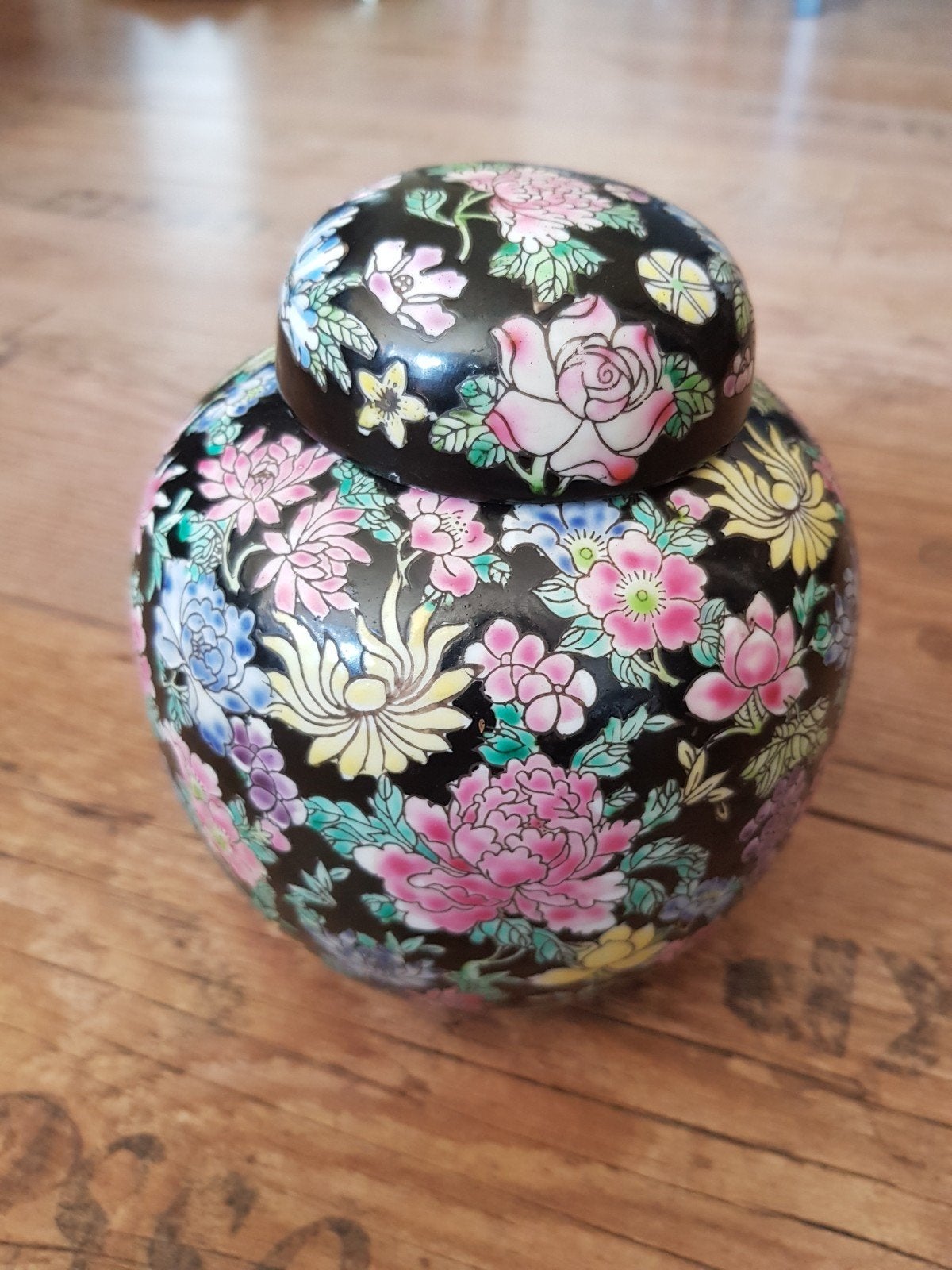 Gemberpot chinees porselein groot model met stempel, Ophalen of Verzenden