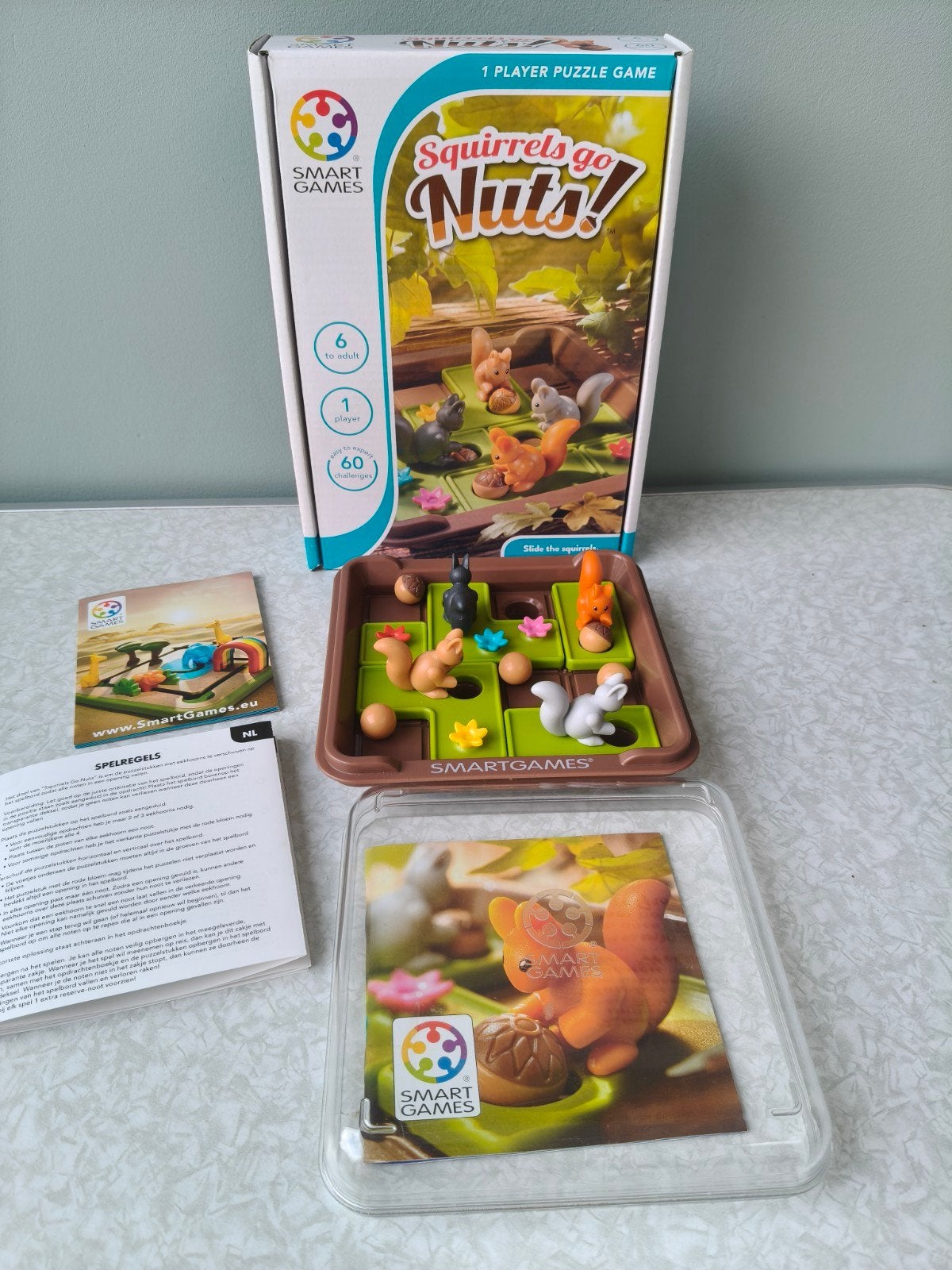 smart game squirrels go nuts, Ophalen of Verzenden, Minder dan 500 stukjes, Zo goed als nieuw, Overige typen