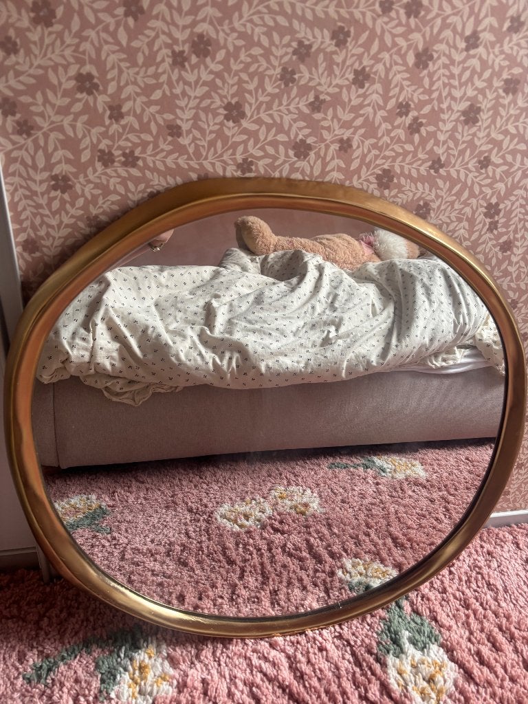 Sissy boy spiegel goud, Ophalen, Minder dan 50 cm, Zo goed als nieuw, Minder dan 100 cm