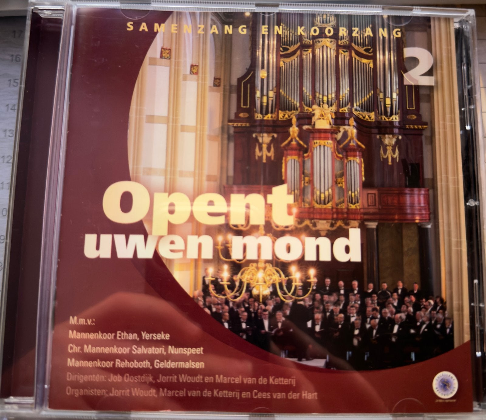 Samen zang en koorzang 2: Opent uw mond CD, Gebruikt, Overige componisten, Modernisme tot heden, Ophalen of Verzenden