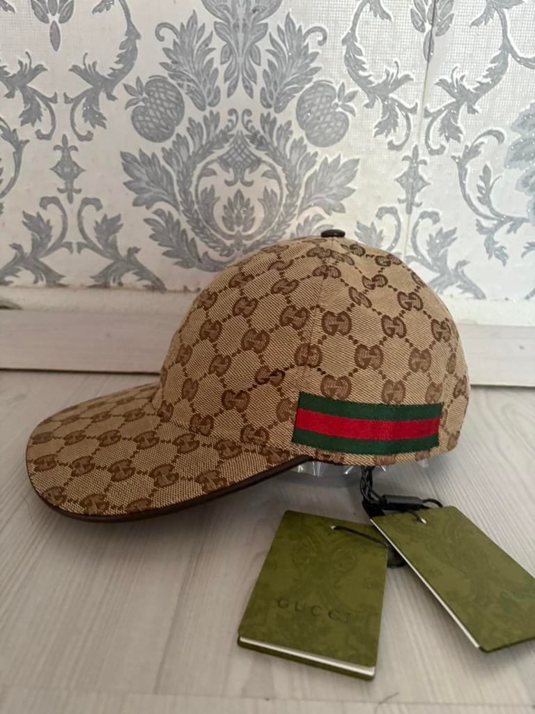 Gucci pet heren beige kleur maat m, Kleding | Heren, Hoeden en Petten, Ophalen of Verzenden, Zo goed als nieuw