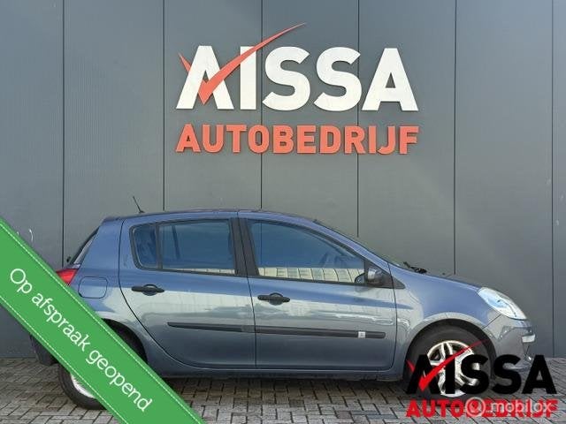 Renault Clio 1.4-16V Dynamique Airco Cruise Elek-Ramen 5deur, Auto's, Voorwielaandrijving, Gebruikt, 4 cilinders, Blauw