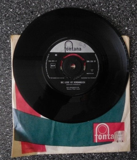 Die Regenpfeiffer - die Liebe ist vergänglich (vanaf € 2,00), Cd's en Dvd's, Ophalen of Verzenden, Zo goed als nieuw, 7 inch, Levenslied of Smartlap