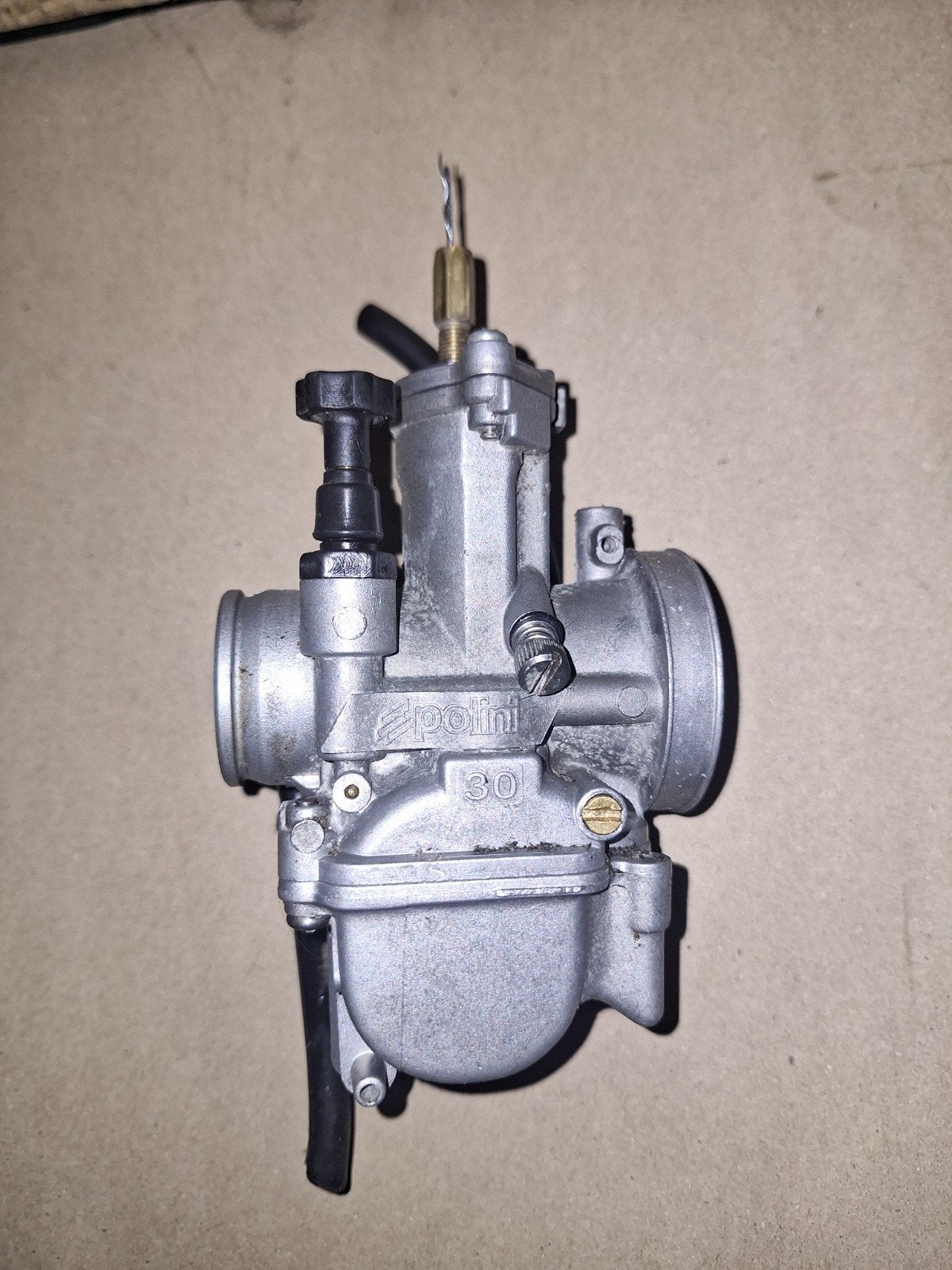 polini 30 mm carburateur, Ophalen, Carburateur