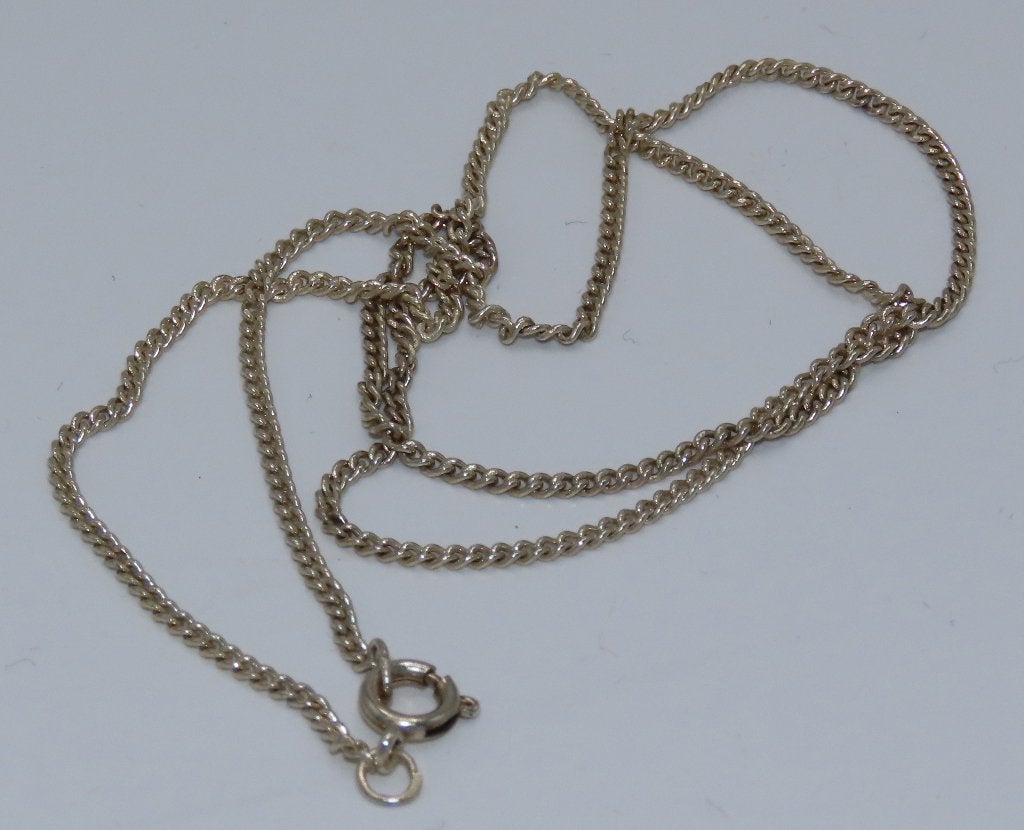 ZILVEREN KETTING, Verzenden, Zo goed als nieuw, Zilver, Zilver