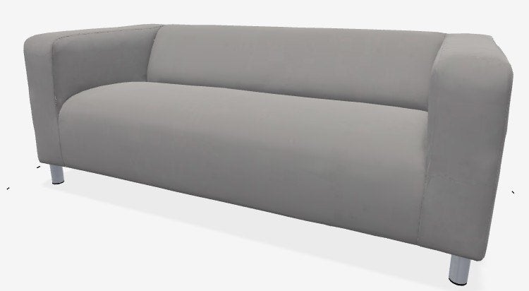 hoes voor Ikea bank Klippan grijs, Huis en Inrichting, Banken | Bankstellen, 150 tot 200 cm, 75 tot 100 cm, Ophalen of Verzenden