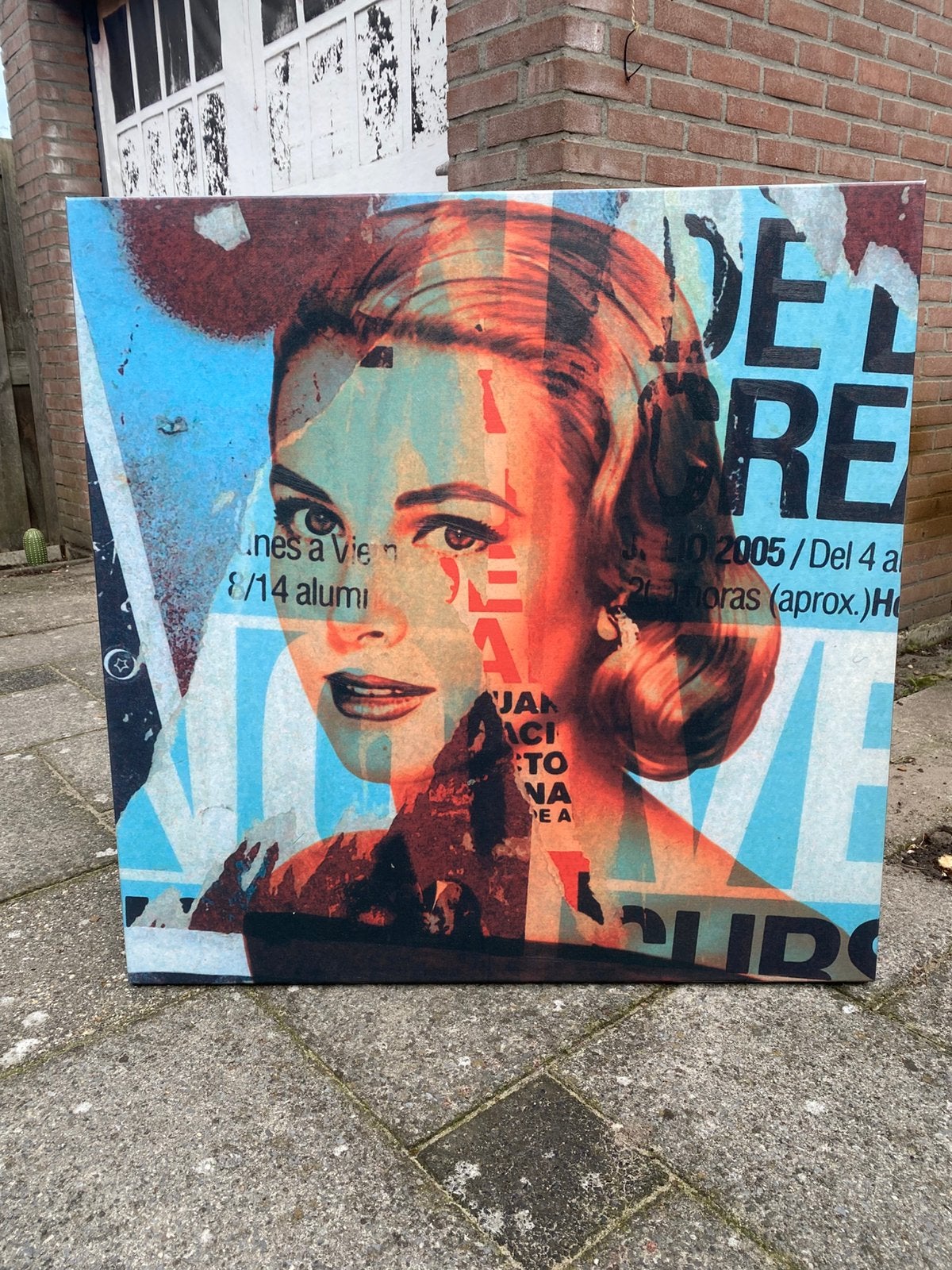 Canvas pop-art, Antiek en Kunst, Ophalen