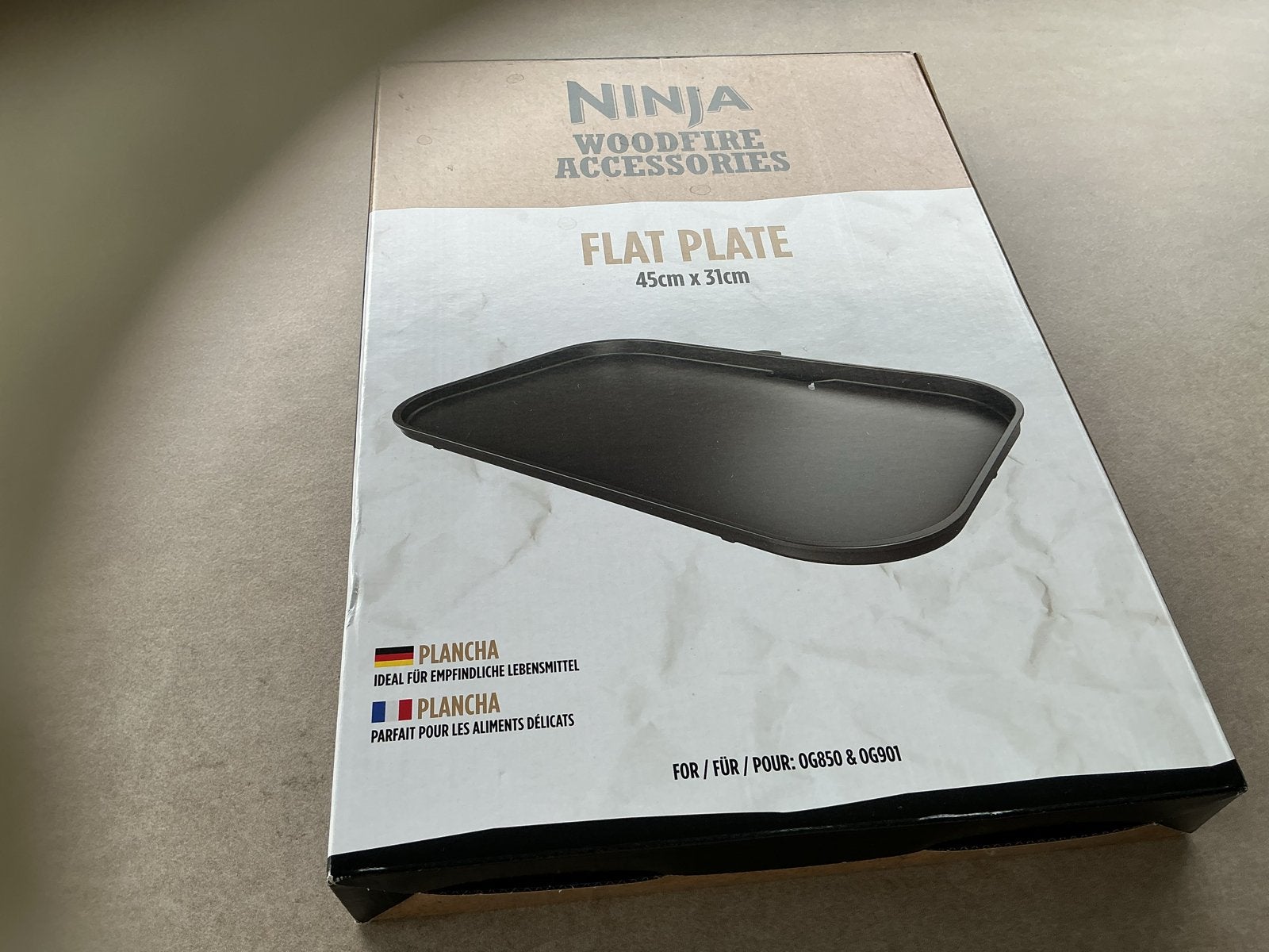 Ninja Woodfire Accessoires Flat Plate 45x31cm, Ophalen, Nieuw