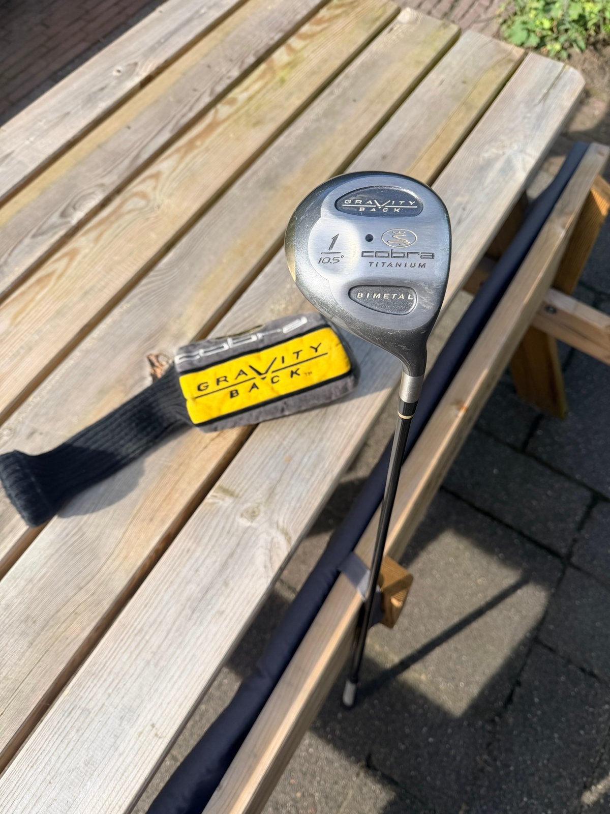 Cobra Gravity Back Titanium Driver 10.5 Golfclub, Sport en Fitness, Golf, Ophalen of Verzenden, Gebruikt, Club, Overige merken