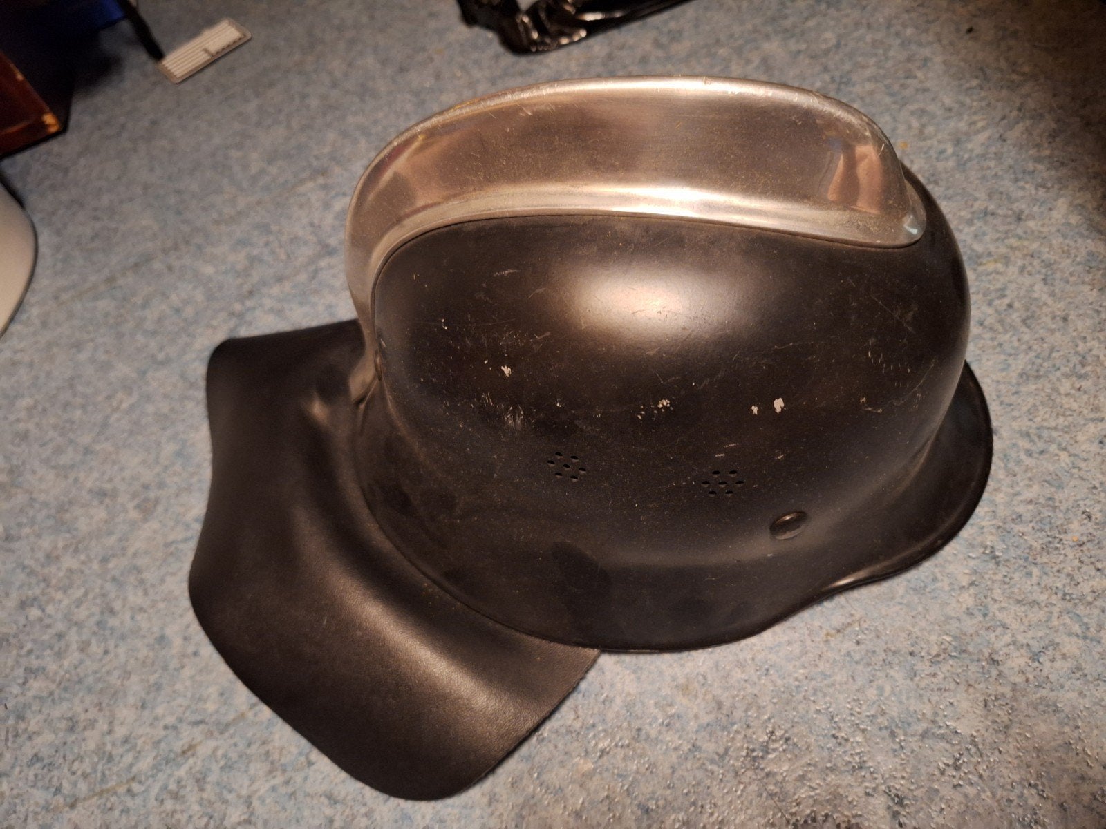 oude Nederlandse brandweerhelm, Ophalen of Verzenden