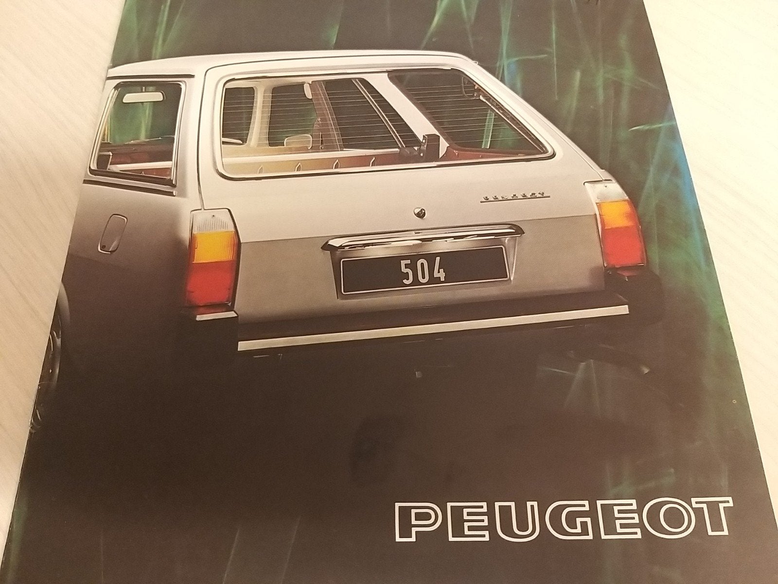 1975 Nederlands Peugeot 504 Break station Familiale 7persoon, Ophalen of Verzenden, Nieuw, Peugeot