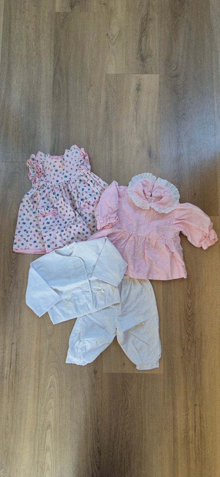 Vintage babypakket maat 68 | Handgemaakte jurkjes & Feetje s, Kinderen en Baby's, Ophalen of Verzenden, Gebruikt, Maat 68