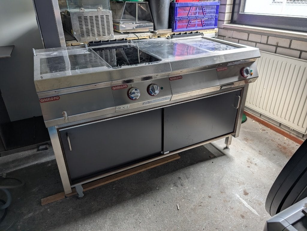 Angelo Po Grillplaat en Kookplaat - gave buitenkeuken, Ophalen, Gebruikt, Keramisch, Grill