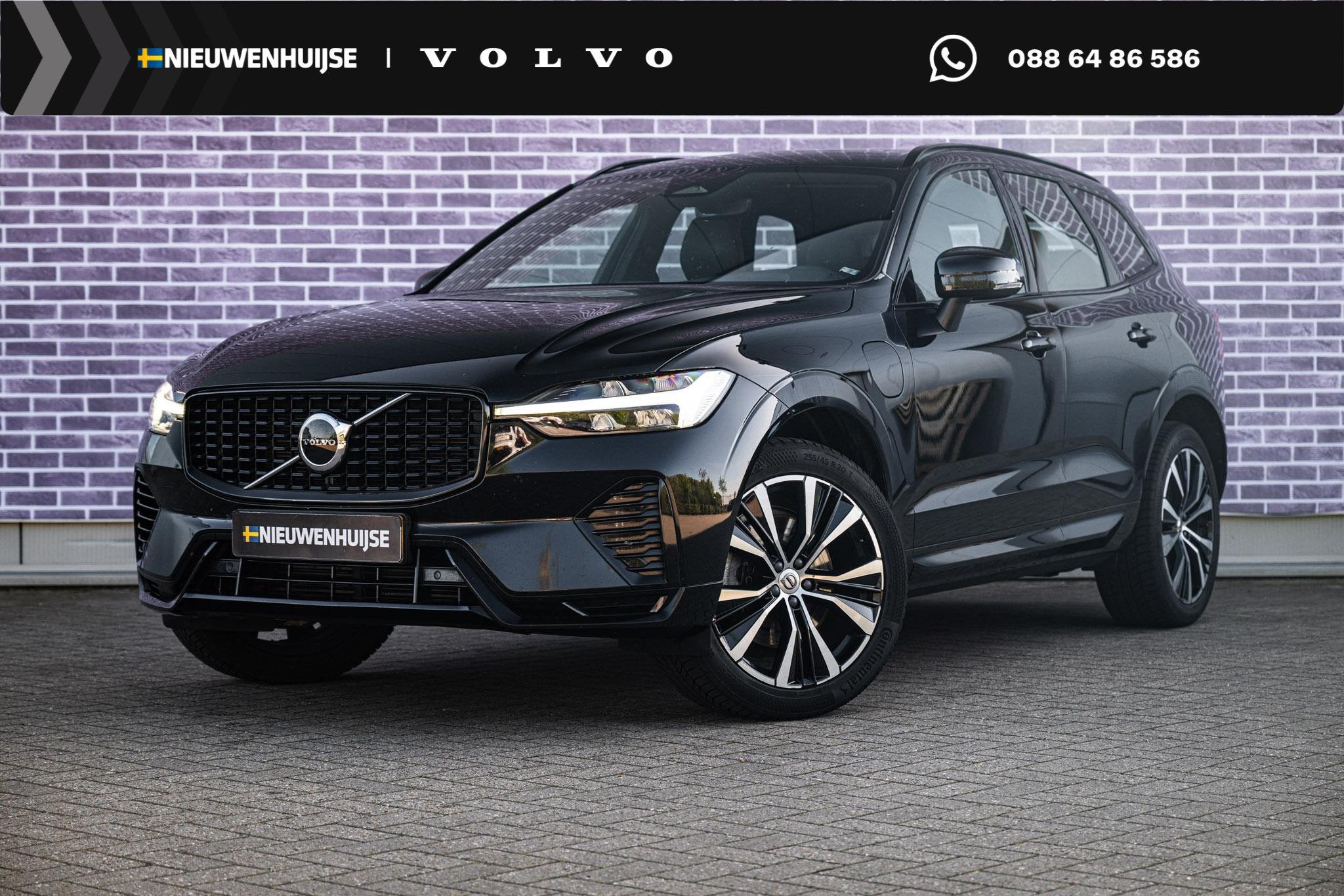 Volvo XC60 Plug-in Hybrid T6 AWD Plus Dark | Long Range | Go, 12 maanden, Stof, Gebruikt, Euro 6