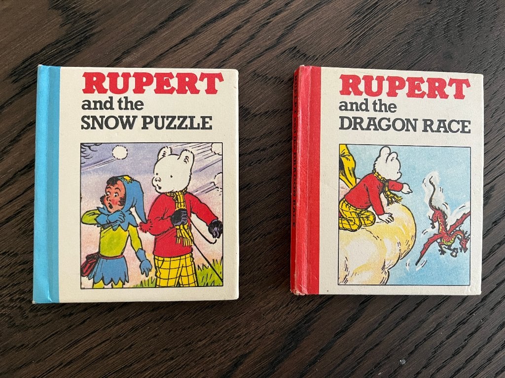 Rupert - Bruintje Beer - 2 mini boekjes, Boeken, Europa, Nieuw, Ophalen of Verzenden, Meerdere comics
