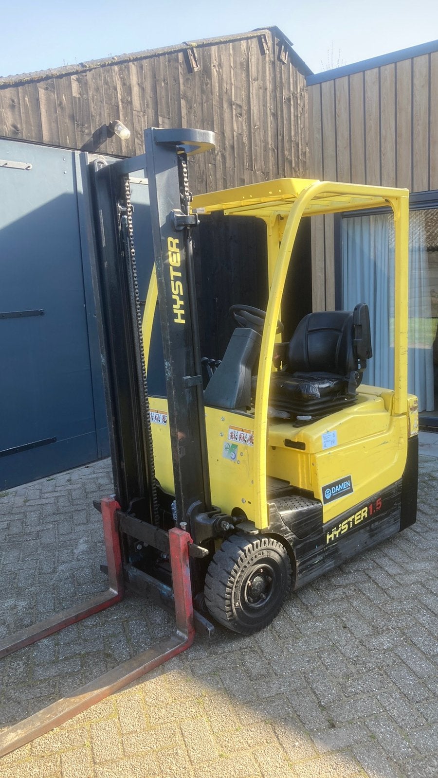 Hyster 1,5 ton marge, Zakelijke goederen, 1000 tot 2000 kg, Ophalen, Heftruck