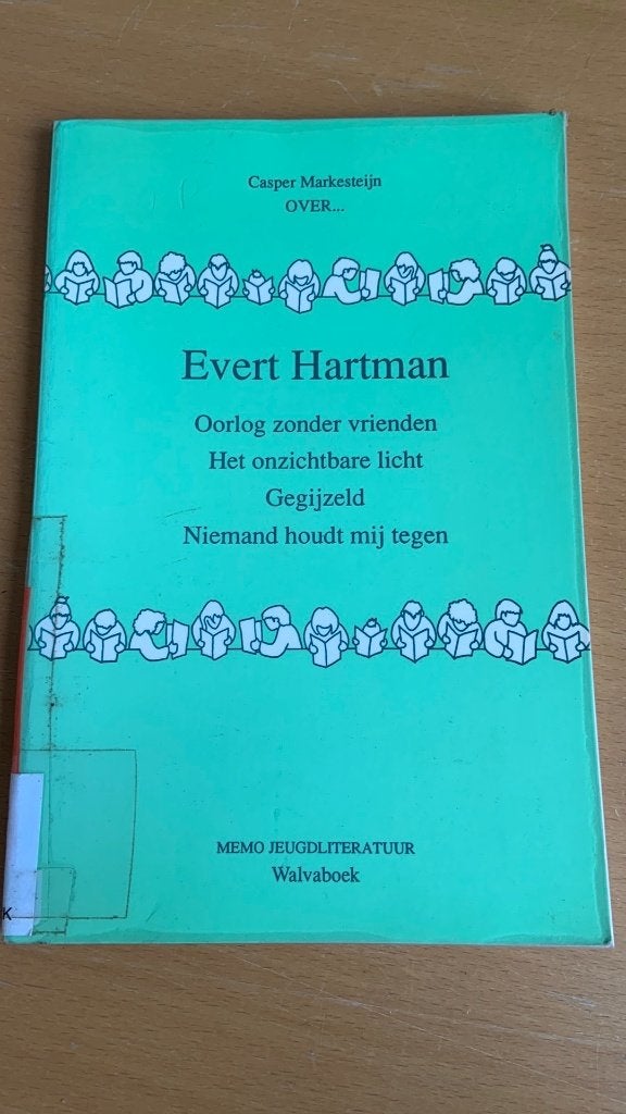 Casper Markesteyn - Over evert hartman - oorlog zonder vrie, Boeken, Ophalen of Verzenden, Tweede Wereldoorlog