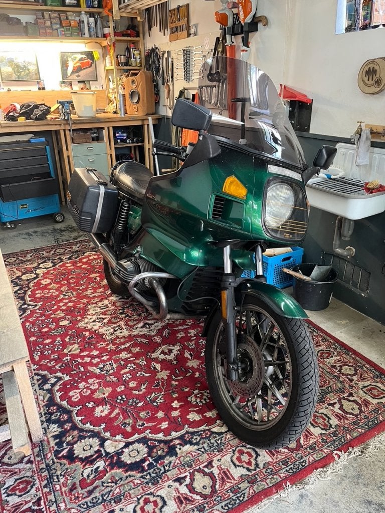 BMW R100RT, Motoren, Cardan-aandrijving, 2 cilinders, Motorrijbewijs A, Gebruikt