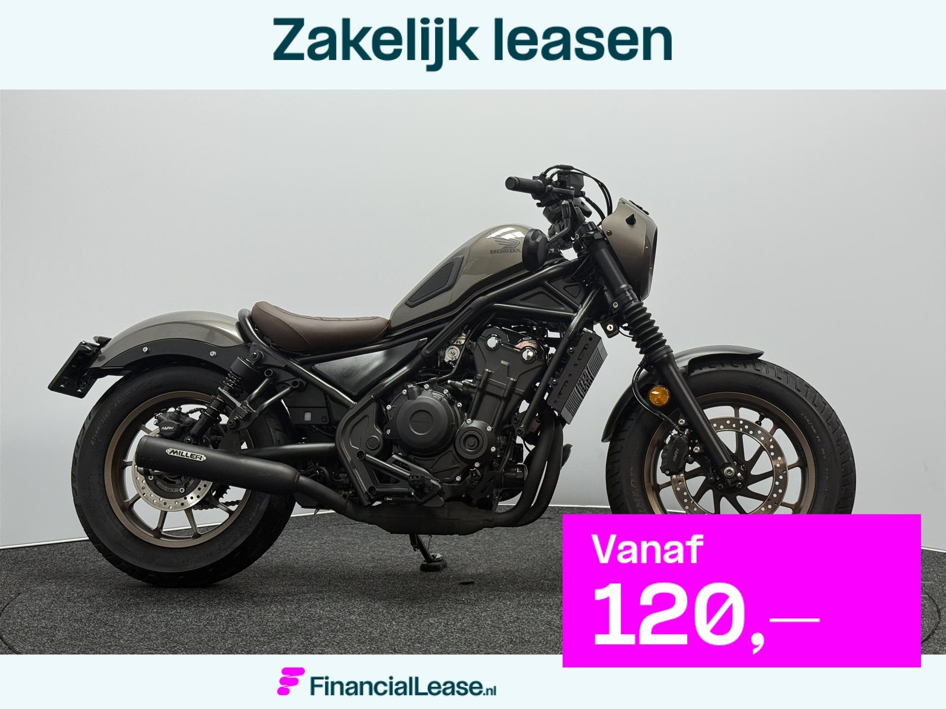 Honda CMX 500 REBEL, LED Verlichting, Bedrijf, 12 t/m 35 kW, Naked bike