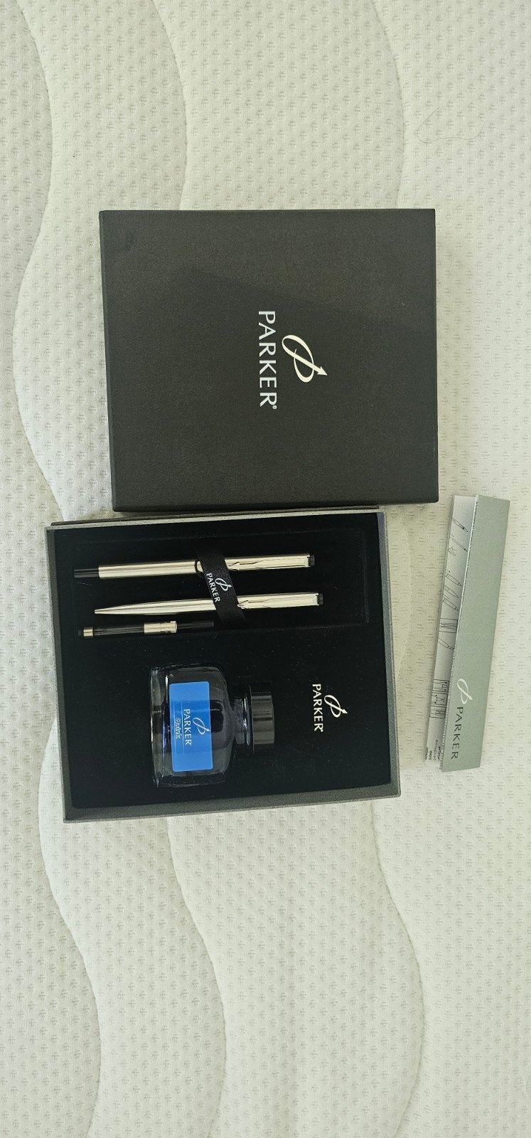 Parker Pennenset met inkt en doosje, Pennenset, Parker, Met doosje, Ophalen of Verzenden