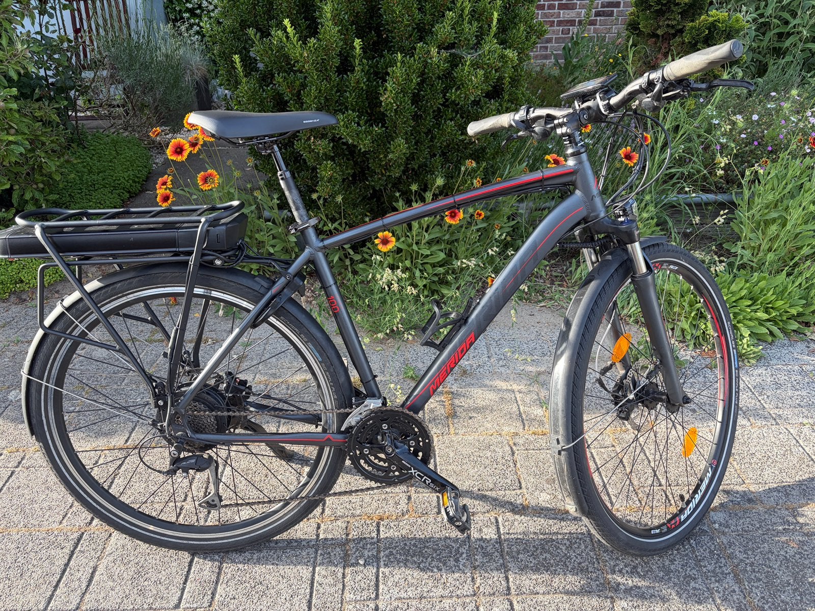 Sportieve ebike, Gebruikt, 50 km per accu of meer, 55 tot 59 cm, Ophalen