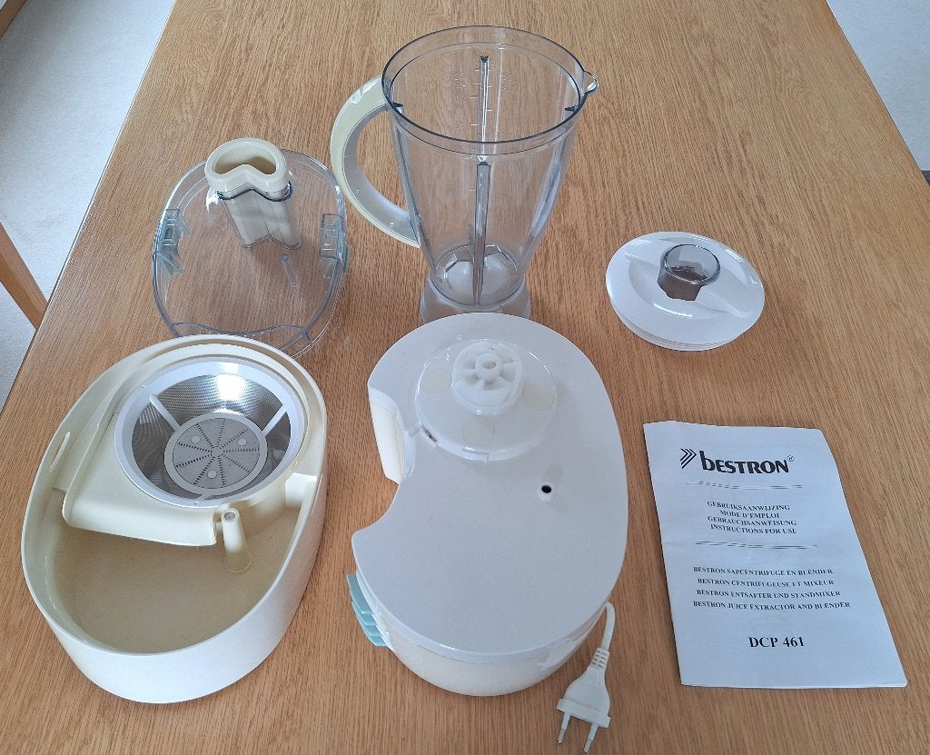 Bestron sapcentrifuge en blender., Ophalen of Verzenden, Gebruikt, Elektrisch, Sapcentrifuge