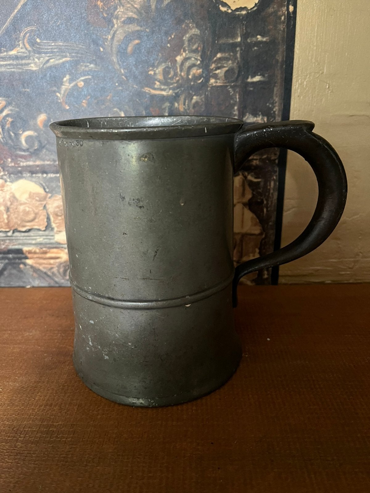Antiek tinnen karaf, Ophalen of Verzenden