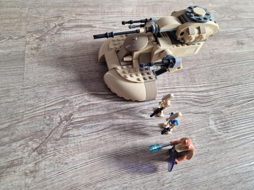 LEGO Star Wars AAT met Battle Droids en Jar Jar Binks, Ophalen, Gebruikt, Overige merken