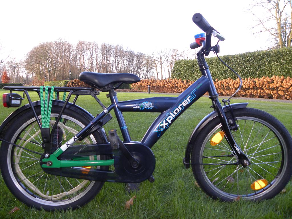 mooie 16'' loekie  kinderfiets, Ophalen, Terugtraprem, Loeki, 16 tot 20 inch