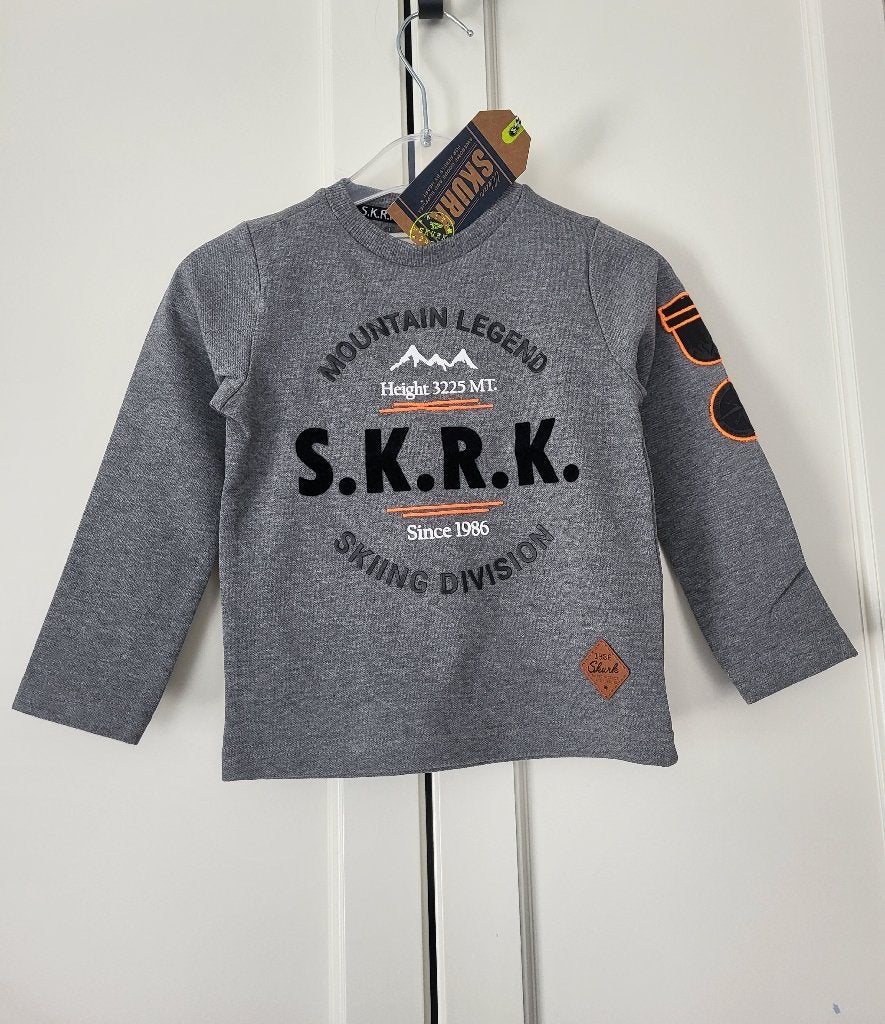 Nieuw! Skurk longsleeve, Lee, grijs, maat 92, Skurk, Nieuw, Ophalen of Verzenden, Shirt of Longsleeve