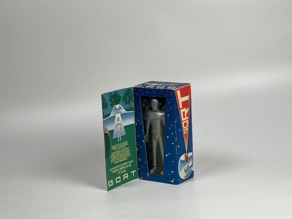 Gort The Day Earth Stood Still - blauw metaal | Rocket USA, Ophalen, Zo goed als nieuw