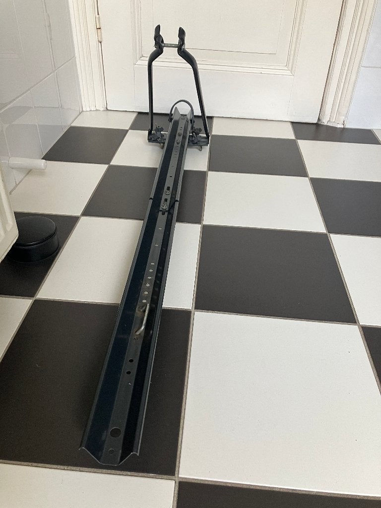 Fietsendrager voor op het autodak of aanhanger, Ophalen of Verzenden, 1 fiets, Gebruikt, Dakdrager