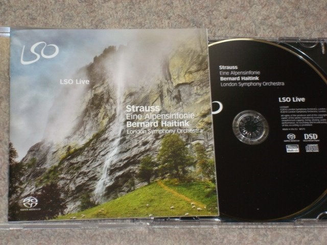 SACD LSO LIVE..Strauss..Eine Alpensinfonie..Bernhard Haitink, Symfonie, Overige componisten, Ophalen of Verzenden, Zo goed als nieuw