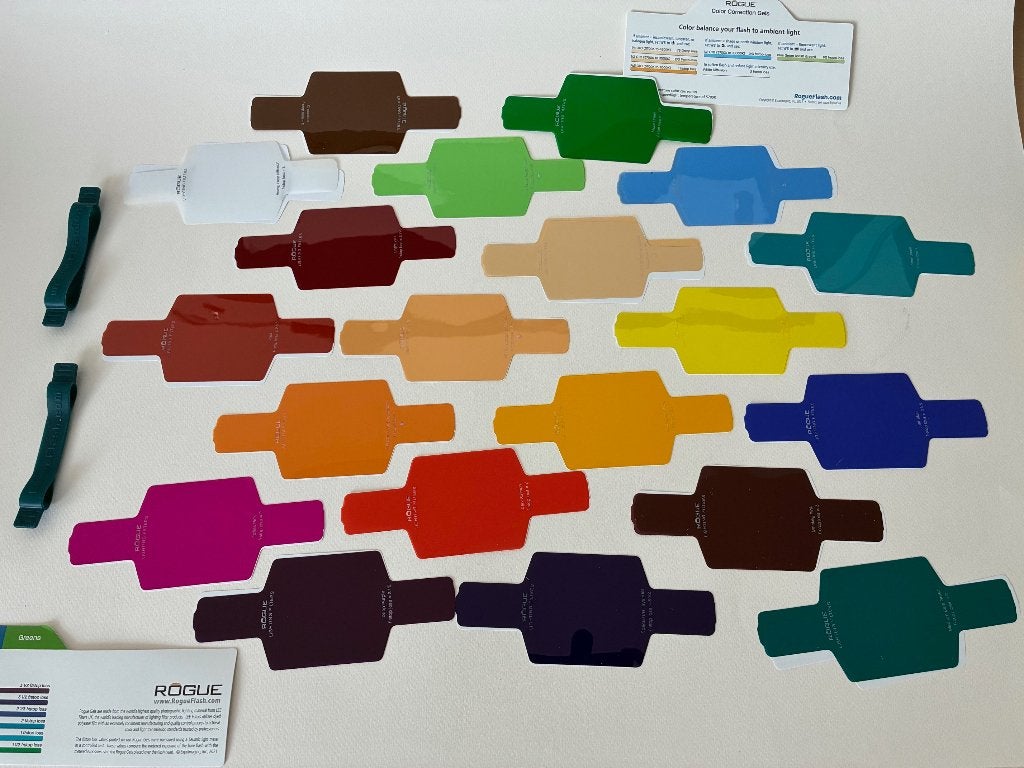 Rogue kleuren-gels - als nieuw!, Ophalen of Verzenden, Zo goed als nieuw, Accessoireset, Overige merken