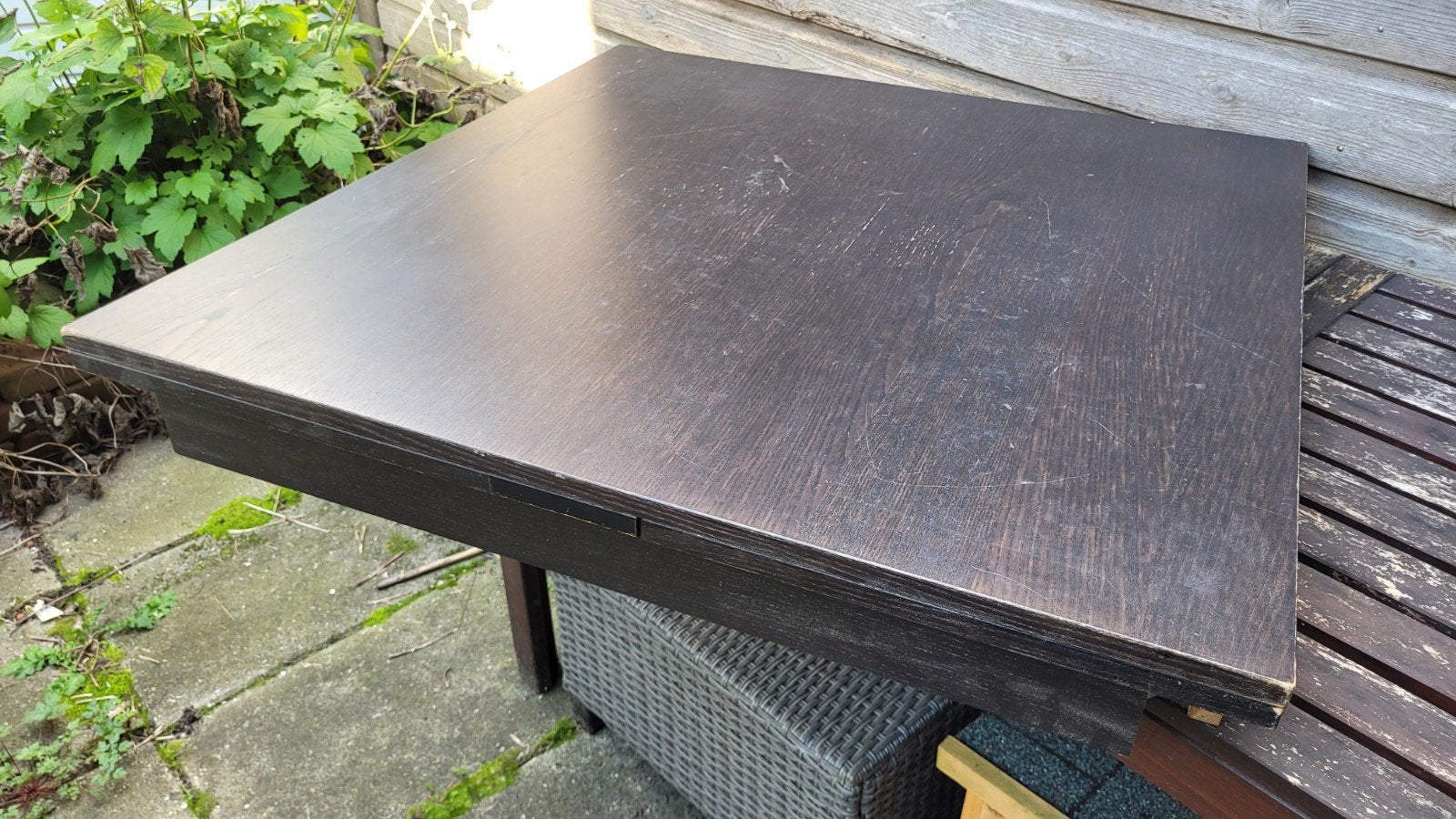 iKEA uitschuiftafel, Huis en Inrichting, Ophalen, 50 tot 100 cm, Tot twee personen, 50 tot 100 cm