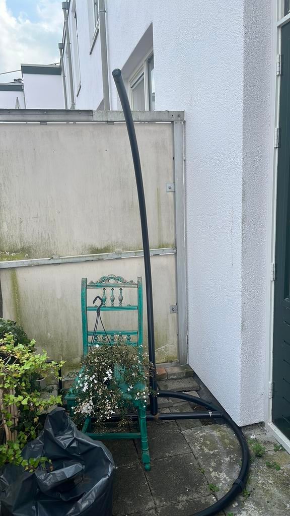 Hangstoel standaard zwart, Ophalen, Gebruikt