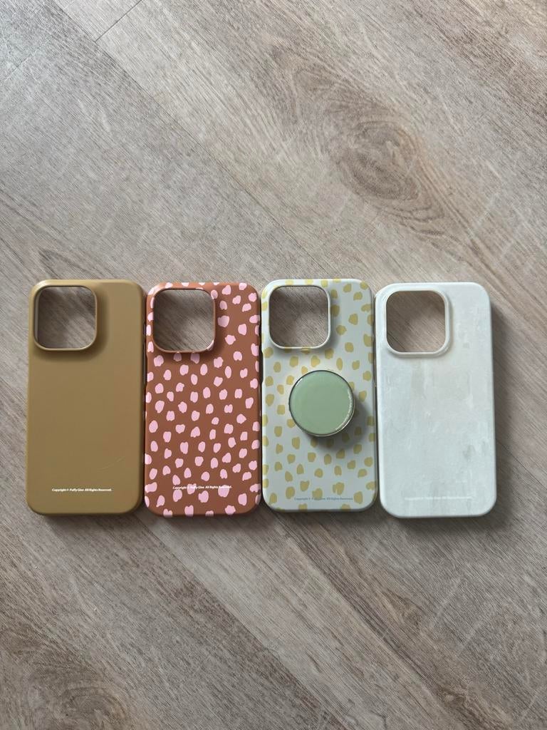 New phone case- Diverse telefoonhoesjes voor iPhone 15 Pro, Kunststof, Overige merken, Hoesje of Tasje, Ophalen of Verzenden