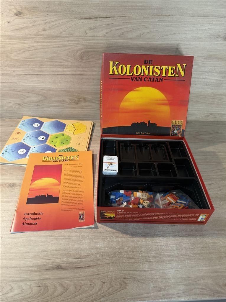 de kolonisten van catan houten editie nieuw - s6470, Verzenden, Zo goed als nieuw