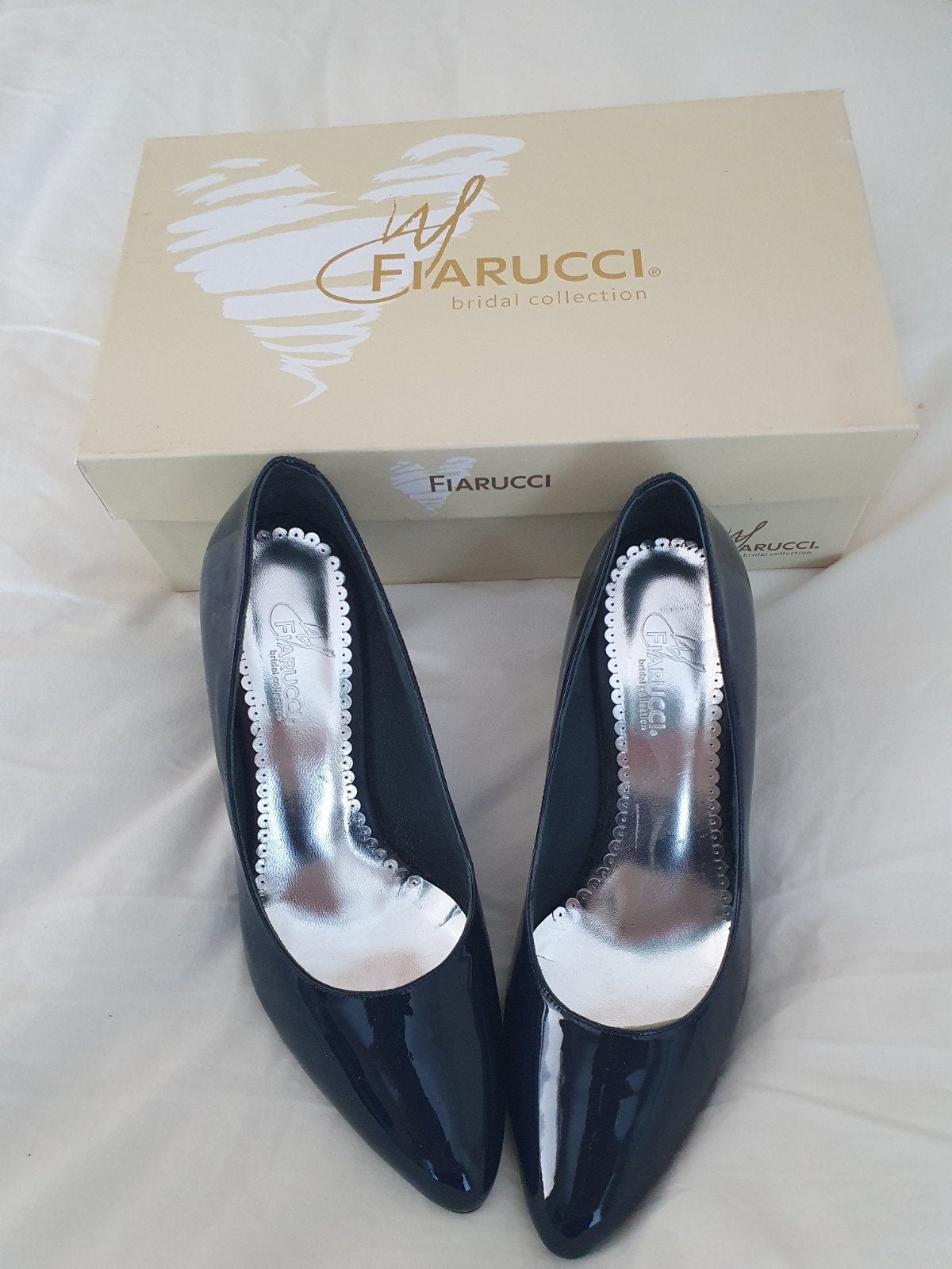 Fiarucci Octavia Navy Patent Pumps - Maat 6.5 (39.5), Pumps, Blauw, Fiarucci, Ophalen of Verzenden