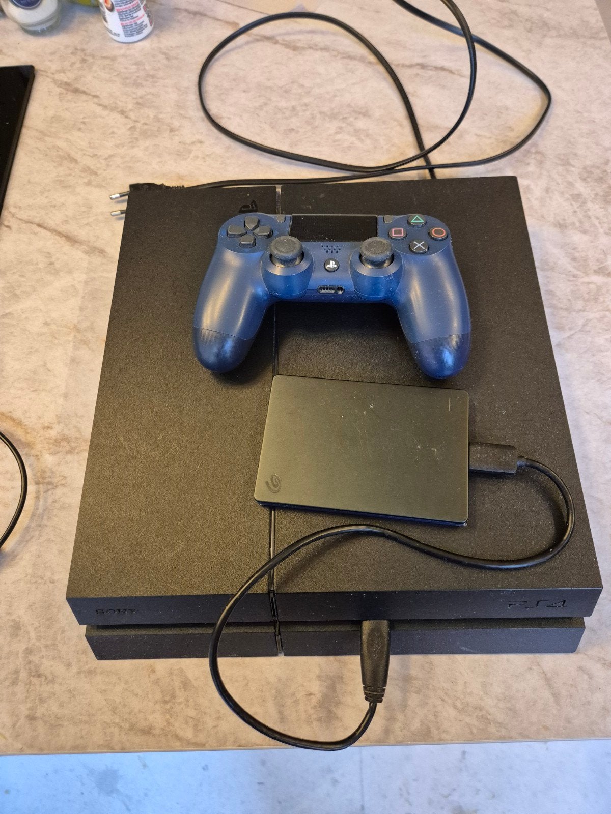 PlayStation 4 (PS4), externe harde schijf, controller, games, Ophalen, Met harde schijf, Met 1 controller, Original