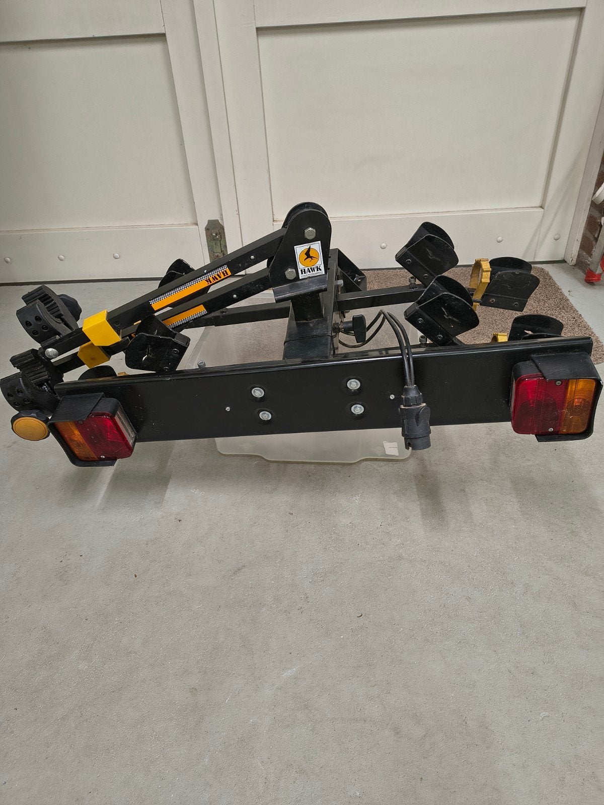 Hawk fietsendrager., Auto diversen, Fietsendragers, Ophalen, Gebruikt, Trekhaakdrager