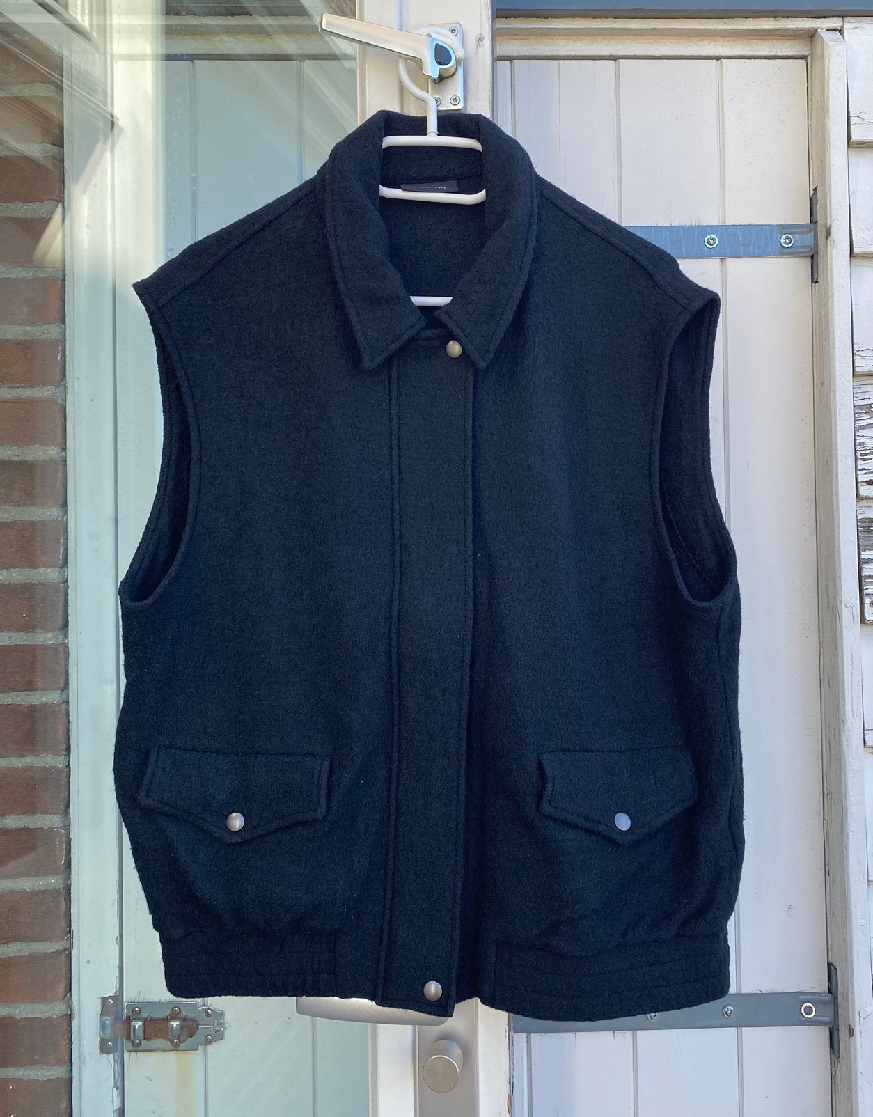 Studio Ruig vest bodywarmer. Tijdloos en alle seizoenen, Ophalen of Verzenden, Zo goed als nieuw, Maat 42/44 (L), Zwart