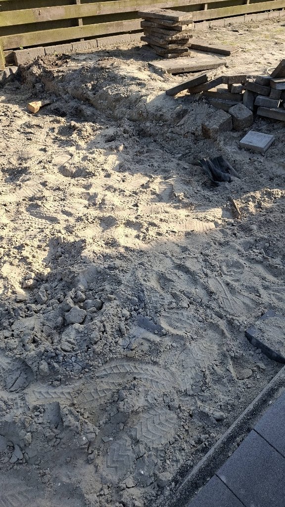Zand MOET SNEL WEG, Ophalen, Gebruikt, Straatzand