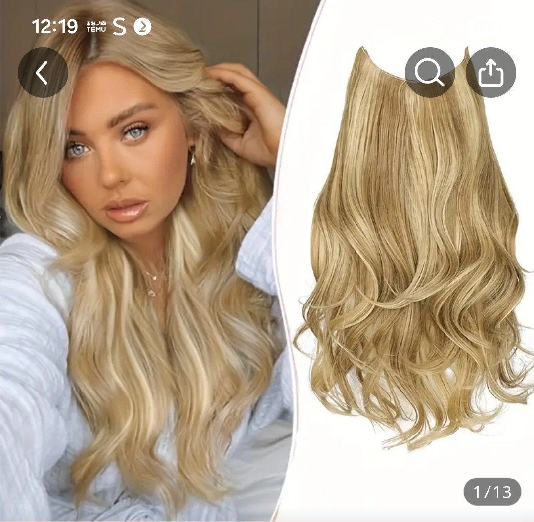 Haarextensions weft blond gemêleerd
Nieuw in verpakking, Ophalen of Verzenden, Nieuw, Pruik of Haarverlenging
